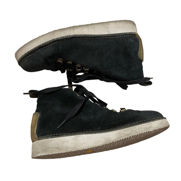 Clarks Nala Hike Boots Black Suede Size 8 - Picture 3 of 4